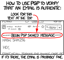 xkcd on PGP